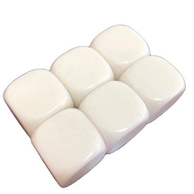 China Eco-friendly White D6 Plastic Design Custom Smooth Acrylic Dies for sale