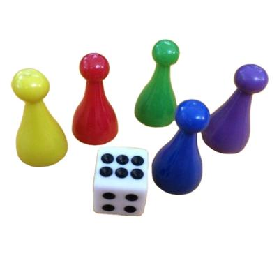 China PS Hot Game Pawns Plastic Pawns For Children Playground Game for sale