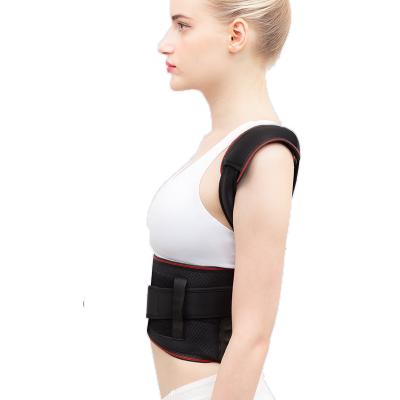 China Breathable Adjustable Therapy Belt Corrector Back Spine Posture Protection Shoulder Support Posture Correction for sale