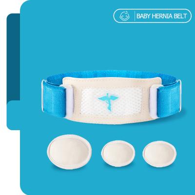 China Breathable Protect Baby Cotton Umbilical Hernia Belt For Baby Boy for sale