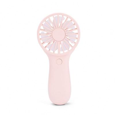 China Exquisite Electronic Battery Easy Carry Mini Portable Rechargeable Fan Custom Logo Auto Oscillation for sale