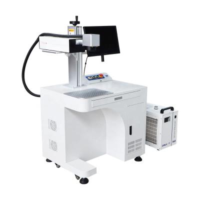 China Use 3W 5W 10W Water Cooled Stable UV Laser Marking Machine 355nm Wavelength For Industrial Product for sale