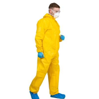 China Waterproof Safety Non Woven Medical Disposable Coverall for sale