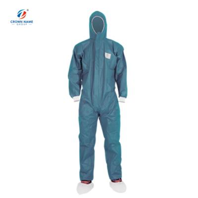 China Hoods or Collar+ Long Sleeves with Boots or Without or Customized Hazmat-Suit Disposable Coverall Size Customized Disposable Coveralls for sale