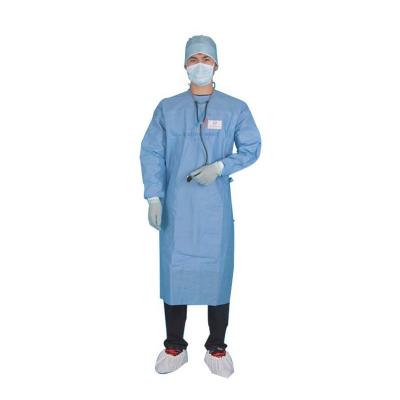 China Anti-Static High Quality Hospital SMS Surgical Gown for sale