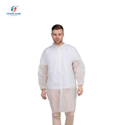 China Hoods or Collar+ Long Sleeves With Boots or Without or Customized Disposable Waterproof Coverall Laboratory Qualified Disposable Chemical Clothes for sale