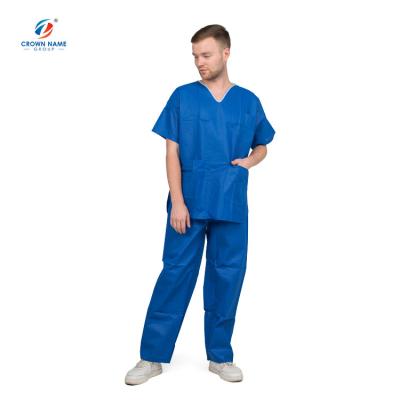 China Waterproof Scrub Suit Set V-Neck Round Neck Scrub Suit Sale Pictures for sale