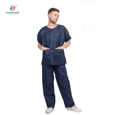 China Waterproof Crown Name OEM Doctors Disposable Medical Scrub Suit for sale