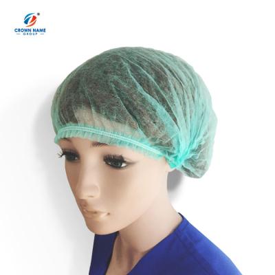 China Non Woven PP Crownname Disposable Sms Medical Buffy Caps for sale