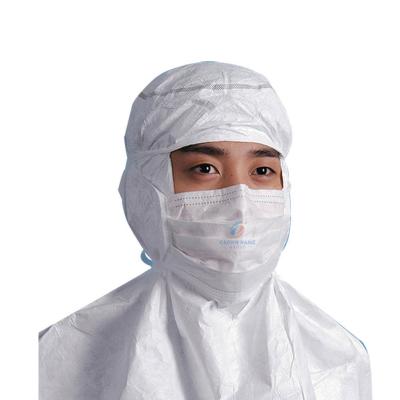 China Hood With Face Woven Coveralls Anti-Static for sale