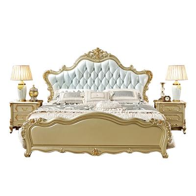 China Convertible European Elegant Luxury Italian Luxury Bedroom Furniture Royal Style Luxury Bedroom Sets for sale