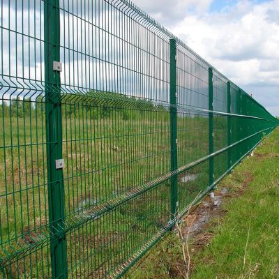 China Factory Supply Top Security Construction 3d Wire Mesh Fence 3d Easily Assembled Fencing for sale