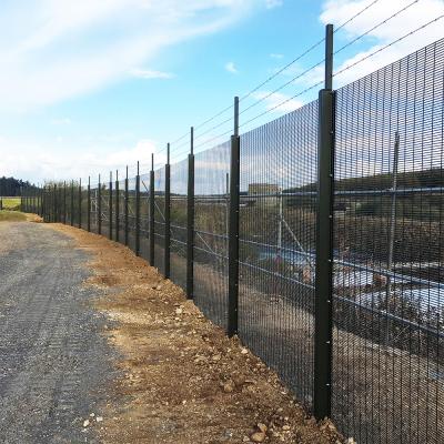 China 358 Easily Assembled Hot Dipped Galvanized Barrier Anti Climb Wire Mesh Fence Powder Coating 358 Security Fence for sale