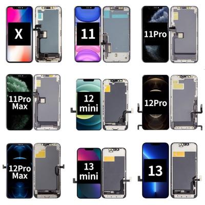 China Brand New Broken Cell Phone Screen Repair Service Screen LCD For Apple Phone DHL Black FEDEX Silver Foil Cells EMS Color Western Origin Iphone X LCD display for sale