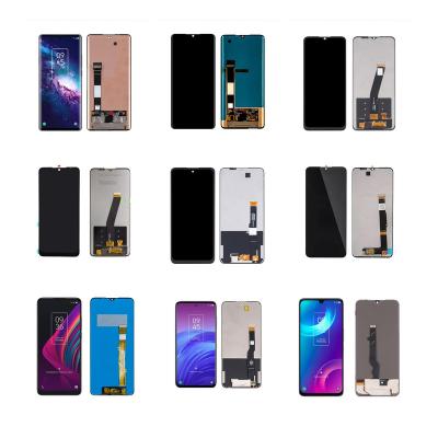 China Broken Mobile Phone Screen Repair Service Mobile Phone LCD For Display Touch TCL 20L/10 Se 5G/10 L10/10L/20E/20Y/20 SE/30V 5G 10 plus/10pro TCL's LCD OLED screen for sale