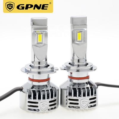 China Super Bright Car LED Head Light GPNE R4 12000 Lumen 55w Small Mini H7 H4 Led Auto System 9005 9006 H11 H7 H4 LED Headlight Auto System for sale