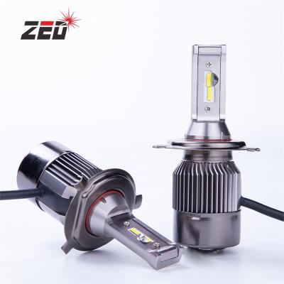 China Canbus LED h7 auto csp headlight bulbs H4 ETI chip led automotive lighting system led light for sale