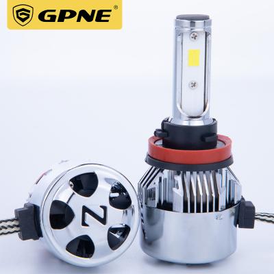 China Canbus GPNE C8 led car led headlight H11 8000lm/bulb 36W ip68 h4 imported waterproof led bulb headlight for all cars for sale