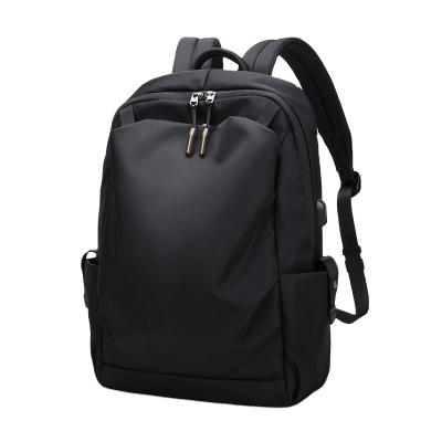 China With USB New HK Men's Large Bag Travel Bag Black School Retirement Backpack Waterproof Laptop Bag for sale