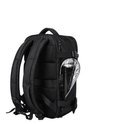 China HK Travel Multifunctional Unique Bag With Cooler Pocket Flat Open Backpack With USB Wet Dry Computer Room Back Bags for sale