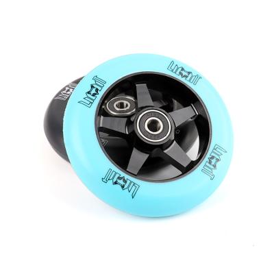 China 2021 88A SHR PU Scooter Replacement Wheels 110mm Pro Kick Scooter Stunt Scooter Wheels With ABEC 9 Bearings for sale