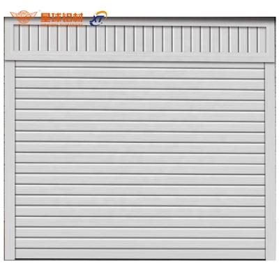 China Industrial popular fireproof automatic roller shutter aluminum doors, powder coated roller door garage labor safety aluminum profile for sale