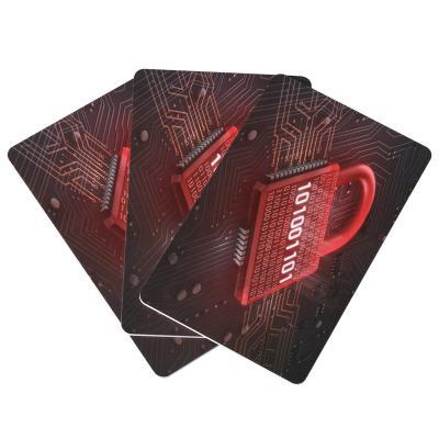 China Protect RFID or NFC Card From Hacking Credit Card Size E-sheild Contactless NFC Cards Protection RFID Blocking Card for sale