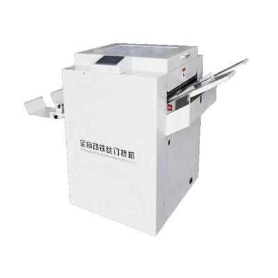 China Automatic Low Price Q93 330*480mm Wire Booklet Maker for sale