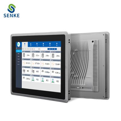 China 10.4/12.1/15/17 inch all in one pc,industrial pc price ip65 industrial panel lcd pc rs485 rs232 hmi 15 inch for sale