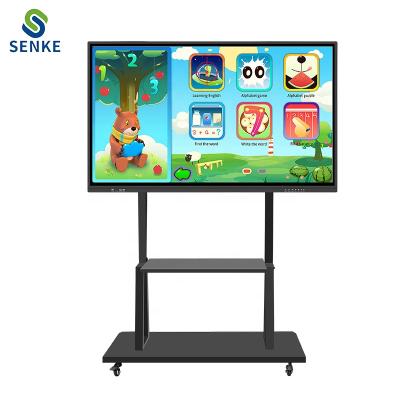 China 86 Inch Electronic Portable Meeting All In One Android Smart Board Prices Touch Interactive Whiteboard for sale