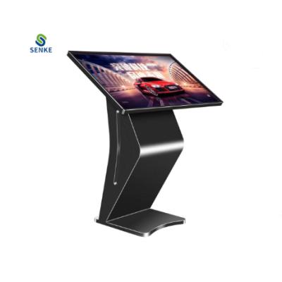 China 50 Inch Android Touch Screen Indoor Kiosk Floor Standing Interactive Commercial Advertising Display Kiosk for sale