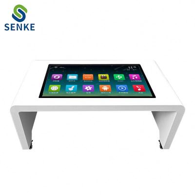 China Indoor Android 42 Smart 43 Inch LCD Touch Screen Multimedia Table Interactive Touch Screen Table for sale