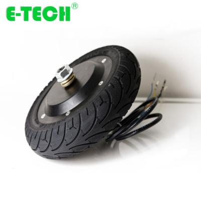 China Chinese Single Wheel Manufacturer 8 Inch 24v 36v 48v Scooter Brushless Hub Motor With EBS Brake for sale