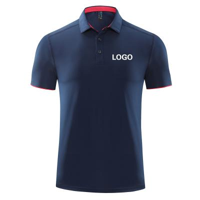 China Wholesale 2021 New Men's Breathable Anti-Wrinkle Sports Polo Shirt Custom Fitness Polo Sport for sale