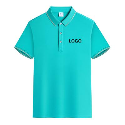 China 2020 High Quality Cotton Polyester Men Polo Shirts Customized By Amazon Wholesaler 40% Amazon 60% Anti-wrinkle for sale