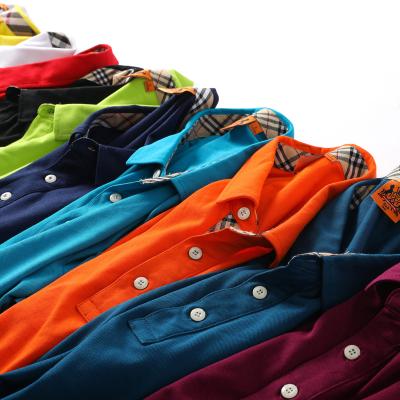 China Anti-Wrinkle Child Wholesaler Custom Ring Mixed Size High End Rotation Polo Shirt for sale