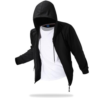 China Custom Anti-wrinkle Hot Sale Rubber Printing Zipper Hoodies for sale