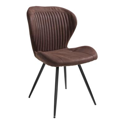 China Save Place Dining Chair Seat Velvet Upholstered Corner Counter Chair With Metal Legs Black Dressing Chair for sale