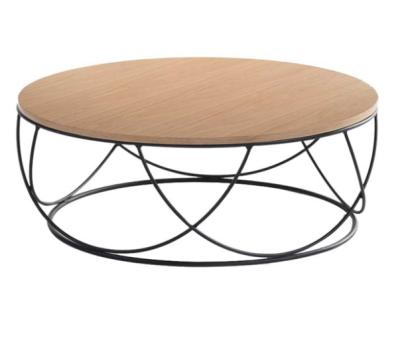 China New save place design dining table with metal legs kitchen table coffee table for sale