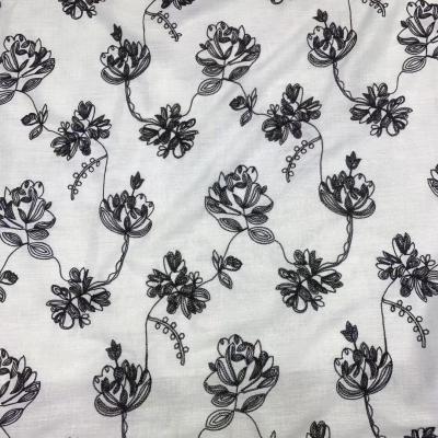 China Factory direct sale fashion viable good quality style printing lace fabrics refine embroidery materials for girls' skirt fashion clothes for sale