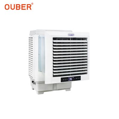 China Axial Fixed Model Type Air Cooler Hotels OUBER 04 BLDC Motor Air Cooler Window Conditioner for sale