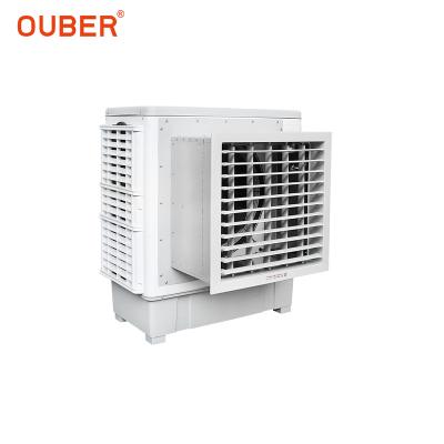 China Axial Fixed Model Type Air Cooler Hotels OUBER 09 BLDC Motor Air Cooler Window Conditioner for sale