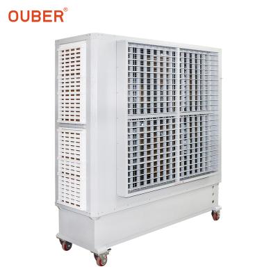 China New Big Size Axial Fan OUBER Design Evaporative Air Cooler Industrial Air Cooler for sale