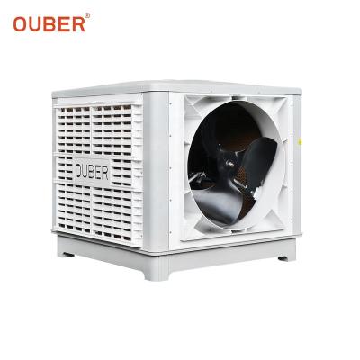 China Axial Fan OUBER Energy Saving Industrial Evaporative Cooler Air Conditioner for sale