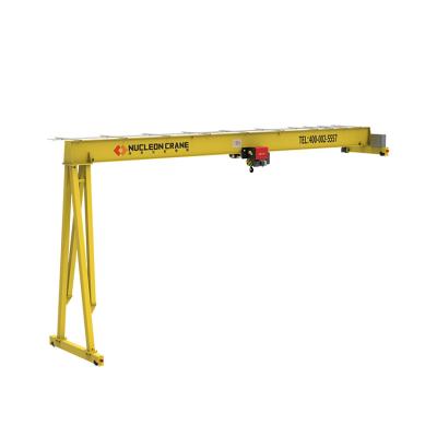 China Gantry Crane Guaranteed Quality Proper Price Remote Crane 5 Ton Workshop Lifting Cranes Crane Remote Control Wireless for sale