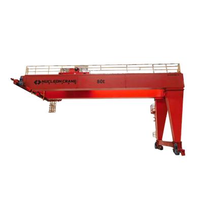 China Gantry Crane Sell Well Wireless Remote Control 30 Ton Crane 20 Ton Single Girder Gantry Crane Lifting 10 Ton Workshop Crane for sale