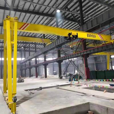 China Durable High Quality Durable Using Various Semi 5 Tonne Gantry Cranes Gantry 1 Ton Overhead Gantry Crane for sale