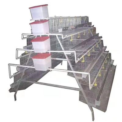 China Automatic Breeding H Type Commercial Poultry Breeding Cage Farm Chicken Cage For Egg Collection for sale