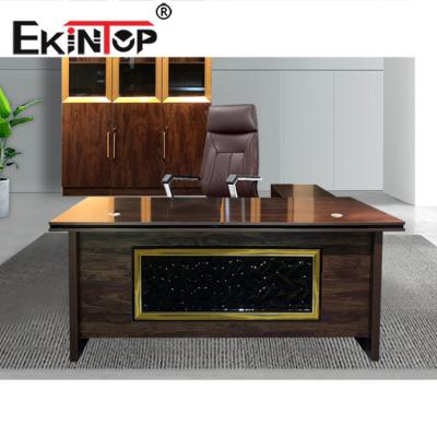 China (Size) Ekintop Godrej description adjustable otobi furniture in bangladesh price office table with office furniture decoration item for sale