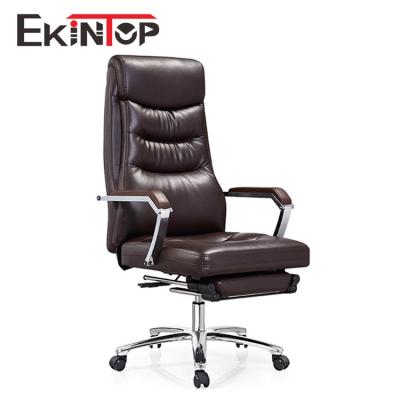 China Special Design (Height) Leather Reclining Chair Adjustable With Leg Rest for sale